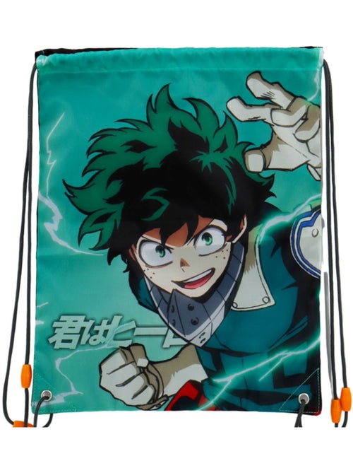 Sac piscine 42 cm à ficelles 'My Hero Academia' – Artwork anime - Kiabi