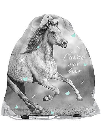 Sac piscine à cordon cheval Brave 38 cm – La boutique des toons