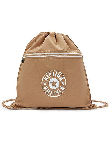 Sac piscine à cordon Kipling Supertaboo M – coloris Early Tan Center