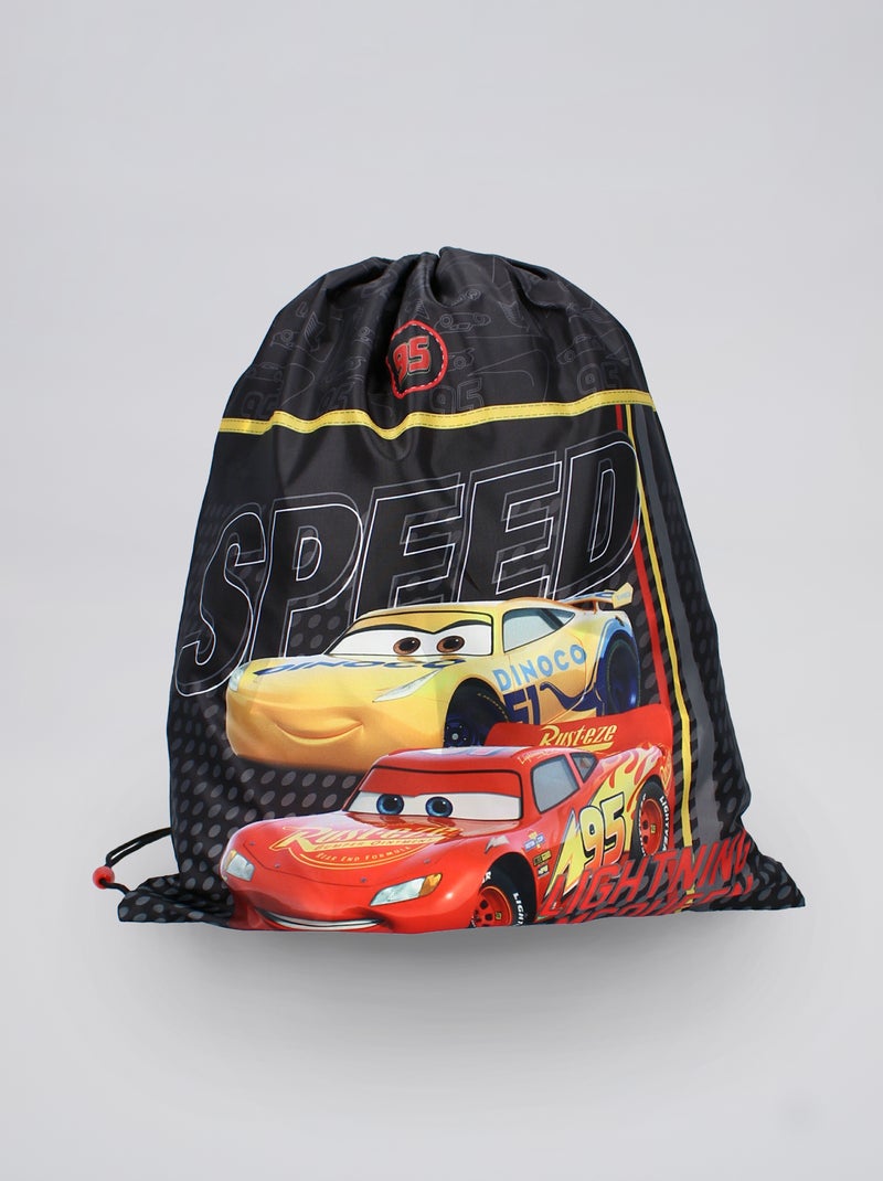 Sac piscine 'Cars' noir - Kiabi