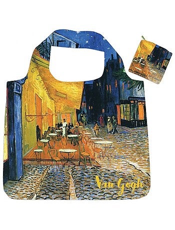 Sac pliable Terrasse du Café le Soir de Van Gogh