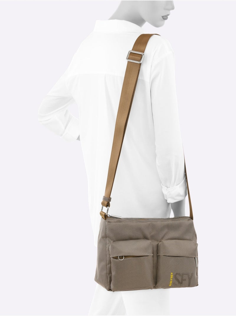 Sac Poches Plaquées Devant - Taille Standard - helline Gris taupe - Kiabi