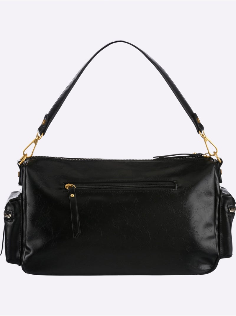 Sac Poches Plaquées Devant - Taille Standard - helline Noir - Kiabi