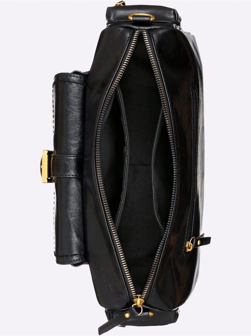 Sac Poches Plaquées Devant - Taille Standard - helline Noir - Kiabi