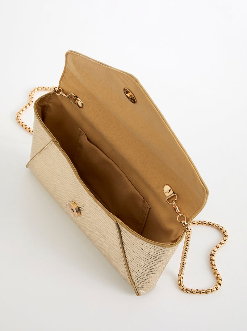 Sac pochette - Damart Doré/or - Kiabi