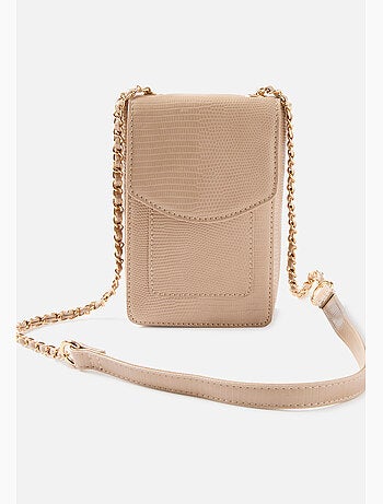 Sac pochette bandoulière chaînette - Damart