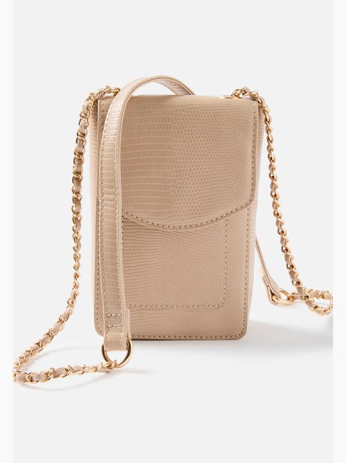 Sac pochette bandoulière chaînette - Damart - Kiabi