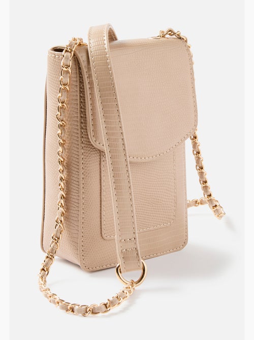 Sac pochette bandoulière chaînette - Damart - Kiabi