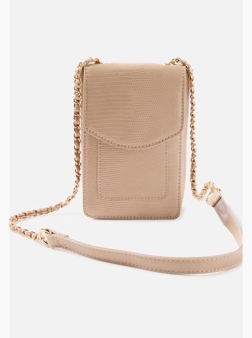 Sac pochette bandoulière chaînette - Damart - Kiabi