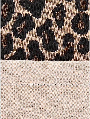 Sac-pochette effet toile de jute - DAXON