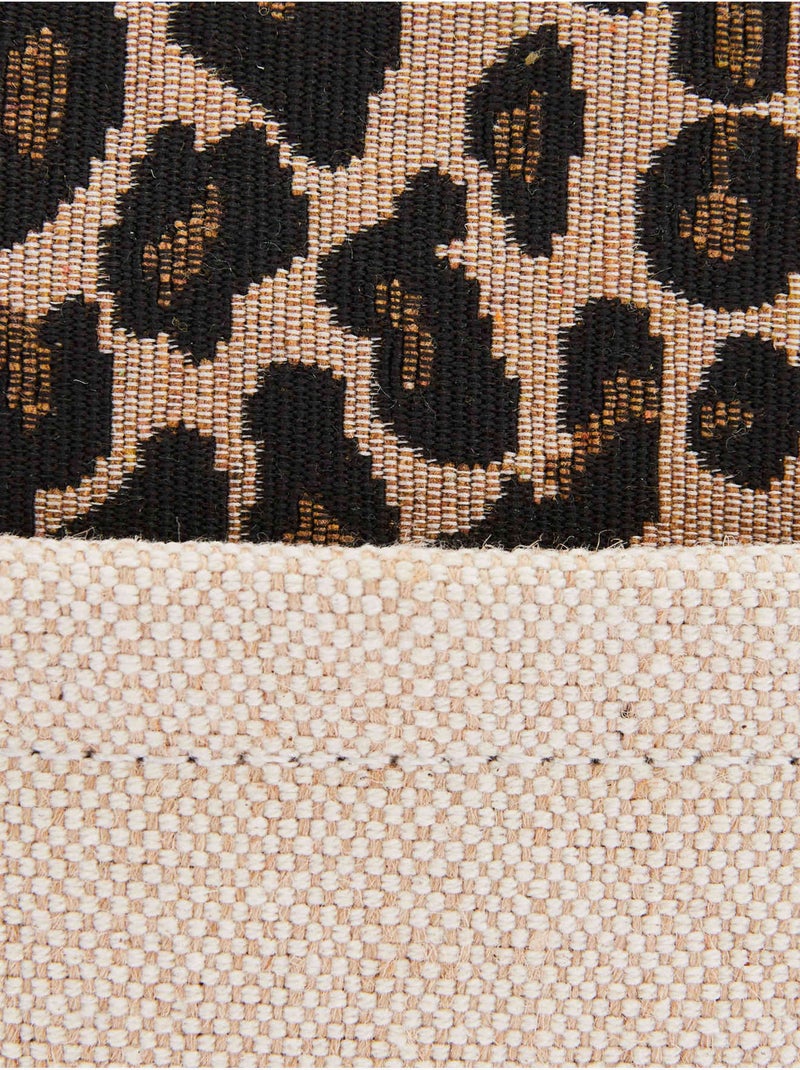 Sac-pochette effet toile de jute - DAXON Beige - Kiabi