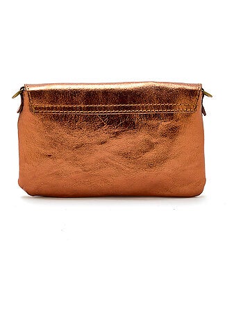 Sac pochette en cuir à bandoulière - DAXON