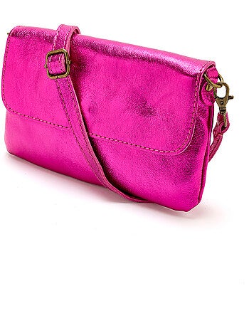 Sac pochette en cuir à bandoulière - DAXON