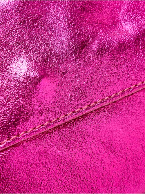 Sac pochette en cuir à bandoulière - DAXON - Kiabi Sac pochette en cuir à bandoulière - DAXON - Kiabi