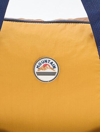 Sac polochon tricolore