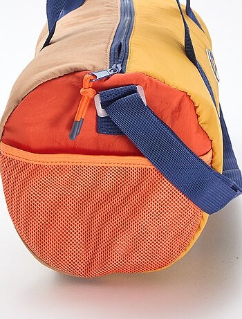 Sac polochon tricolore