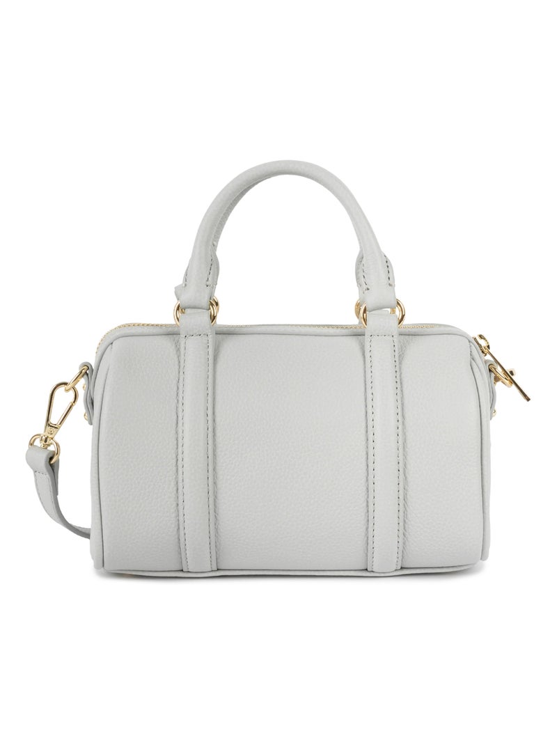 Sac polochon Zippé M Milano Ana Lancaster   Clair Gris - Kiabi