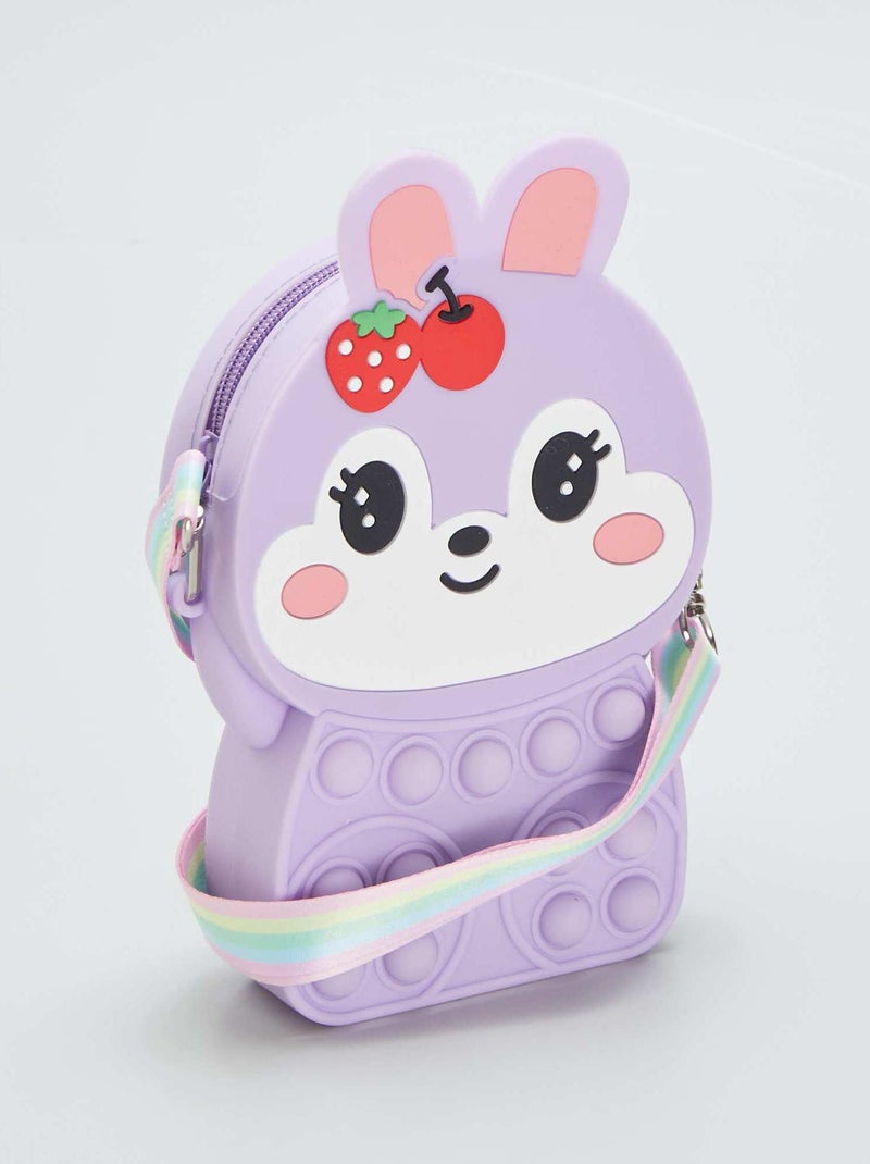 Sac Pop-It lapin Violet - Kiabi