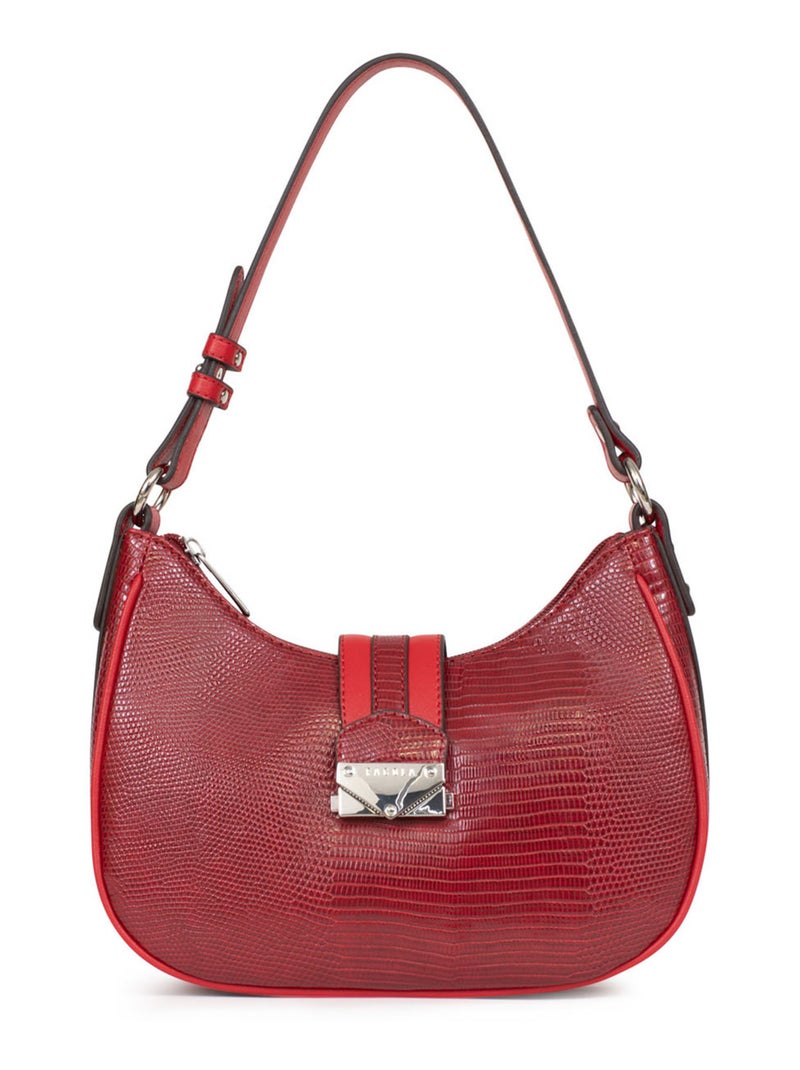 Sac porté épaule 1 anse - Collection Maria Rouge carmin - Kiabi