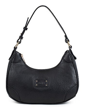Sac porté épaule 1 anse - Cuir Preta | FAGOLA