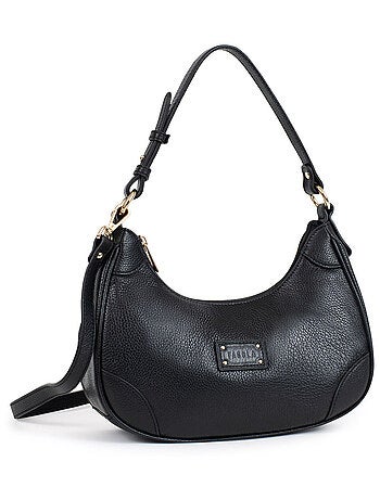 Sac porté épaule 1 anse - Cuir Preta | FAGOLA
