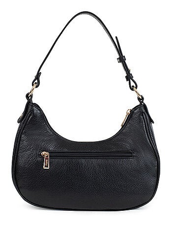Sac porté épaule 1 anse - Cuir Preta | FAGOLA