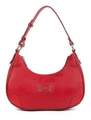 Sac porté épaule 1 anse - Cuir Preta | FAGOLA