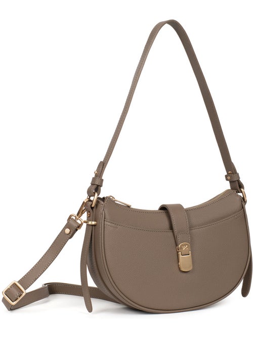 Sac porté épaule 1 anse  Cuir AUDE - Kiabi