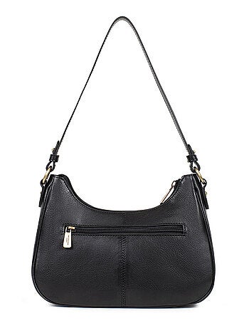 Sac porté épaule 1 anse cuir jeanne hexagona