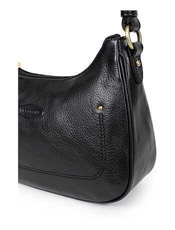 Sac porté épaule 1 anse cuir jeanne hexagona