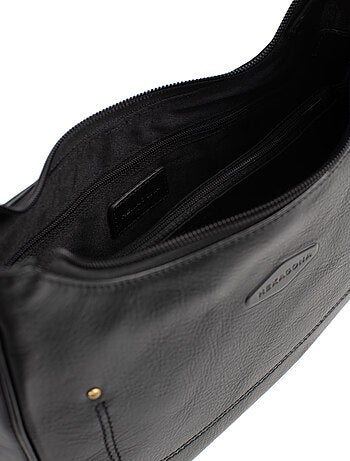 Sac porté épaule 1 anse cuir jeanne hexagona