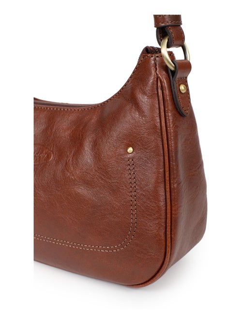 Sac porté épaule 1 anse  Cuir JEANNE - Kiabi