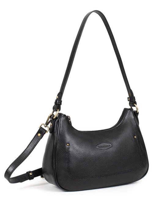 Sac porté épaule 1 anse  Cuir JEANNE - Kiabi