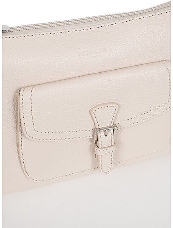 Sac porté épaule 1 anse cuir mirabelle hexagona