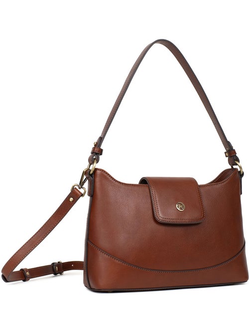 Sac porté épaule 1 anse Cuir ONDINE - Kiabi Sac porté épaule 1 anse Cuir ONDINE - Kiabi