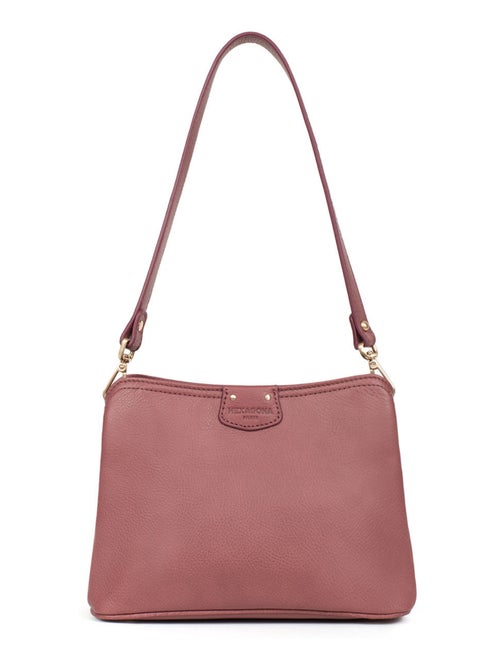 Sac porté épaule 1 anse  Cuir PRALINE - Kiabi