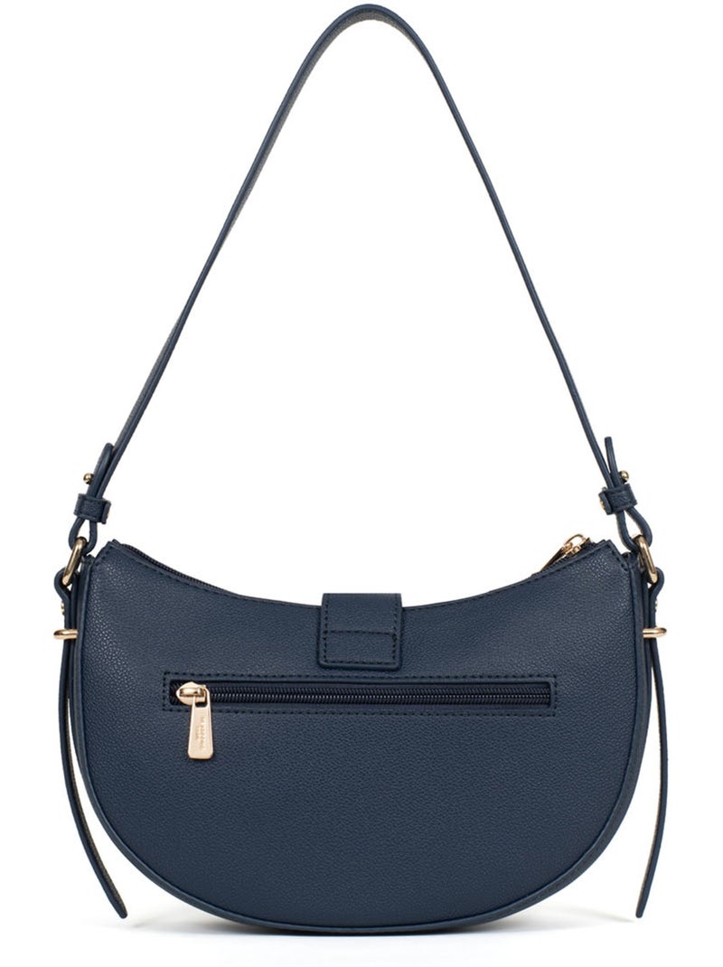 Sac porté épaule 1 anse LYS Bleu marine - Kiabi