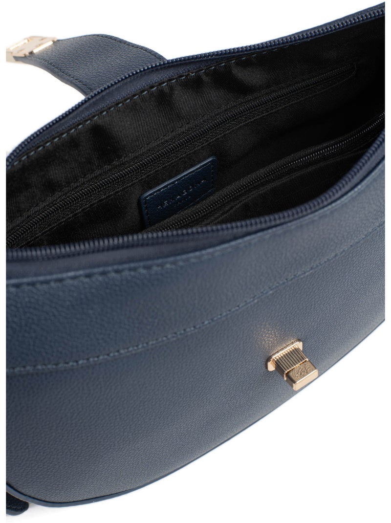 Sac porté épaule 1 anse LYS Bleu marine - Kiabi