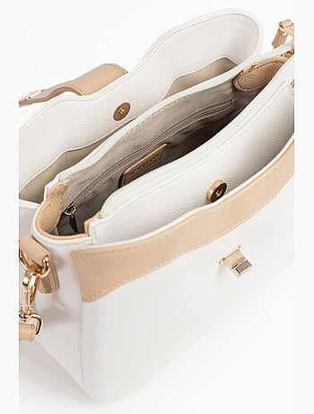 Sac porté épaule 1 anse lys hexagona