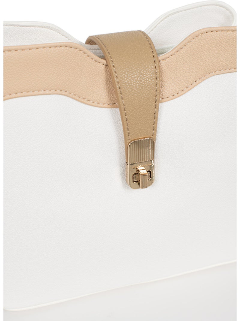 Sac porté épaule 1 anse lys hexagona Blanc Multicolore - Kiabi