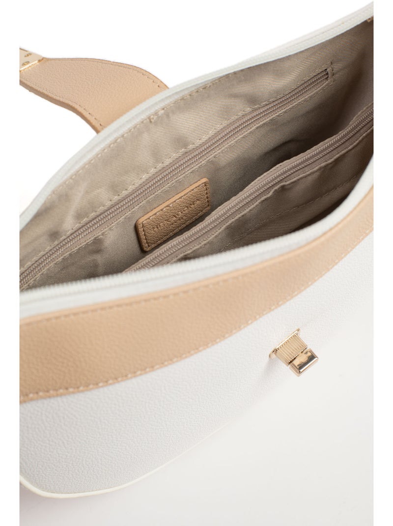Sac porté épaule 1 anse lys hexagona Blanc Multicolore - Kiabi