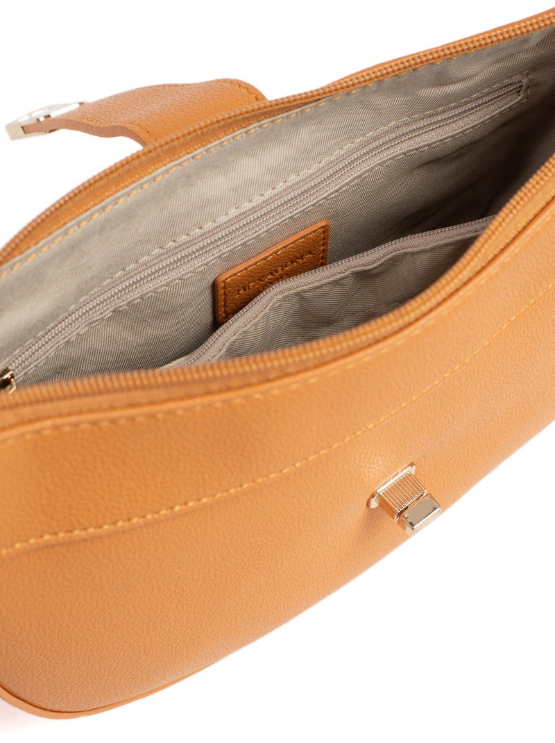 Sac porté épaule 1 anse lys hexagona Marron clair - Kiabi
