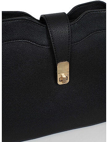 Sac porté épaule 1 anse lys hexagona