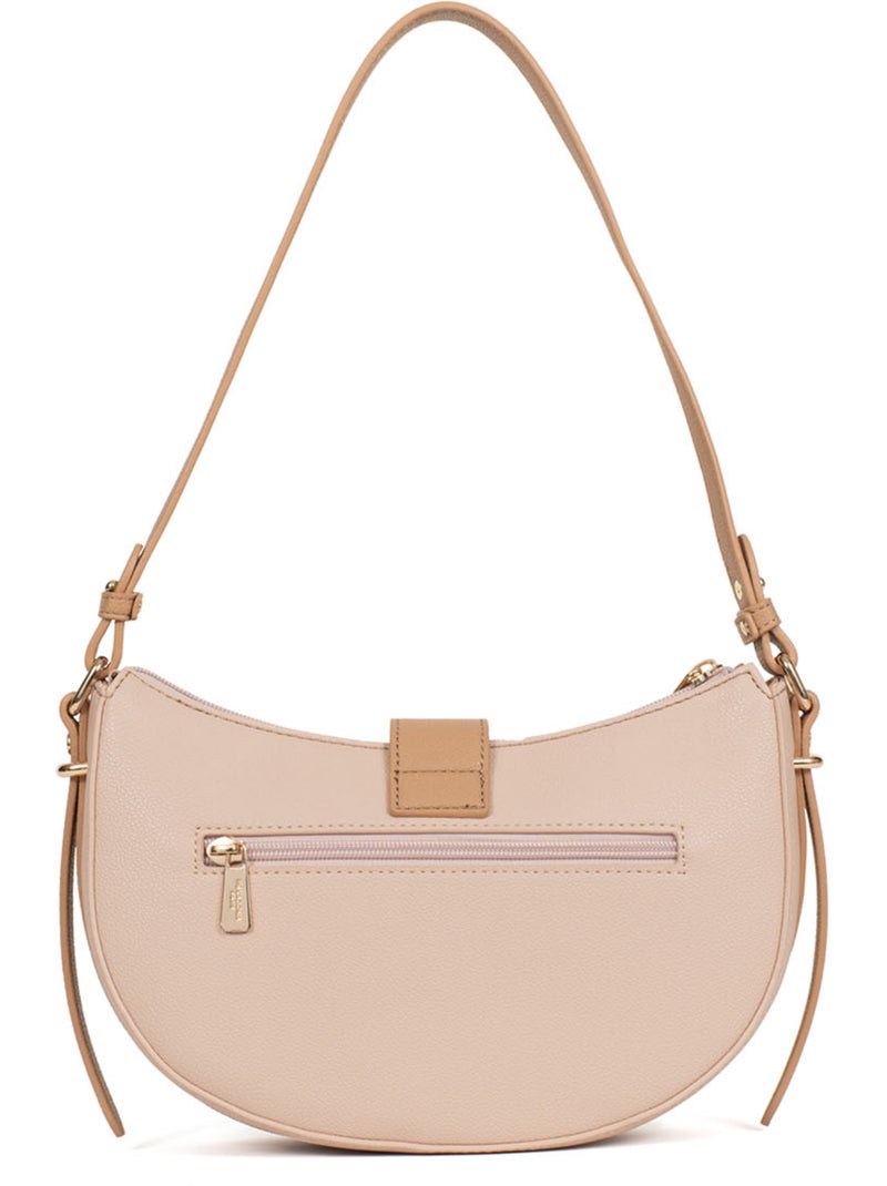 Sac porté épaule 1 anse lys hexagona Nude - Kiabi