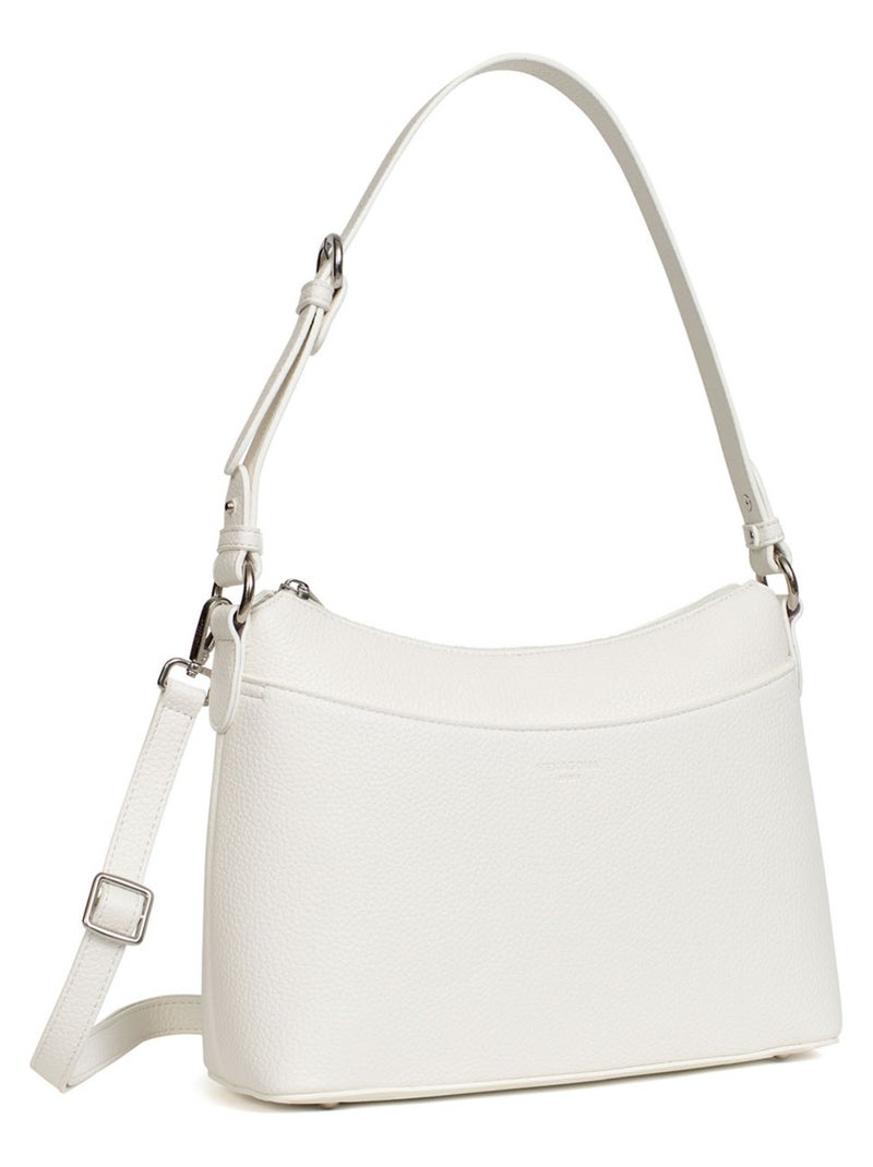 Sac porté épaule 1 anse MADRID Blanc - Kiabi