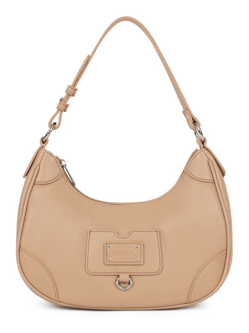 Sac porté épaule 1 anse Marron clair - Kiabi