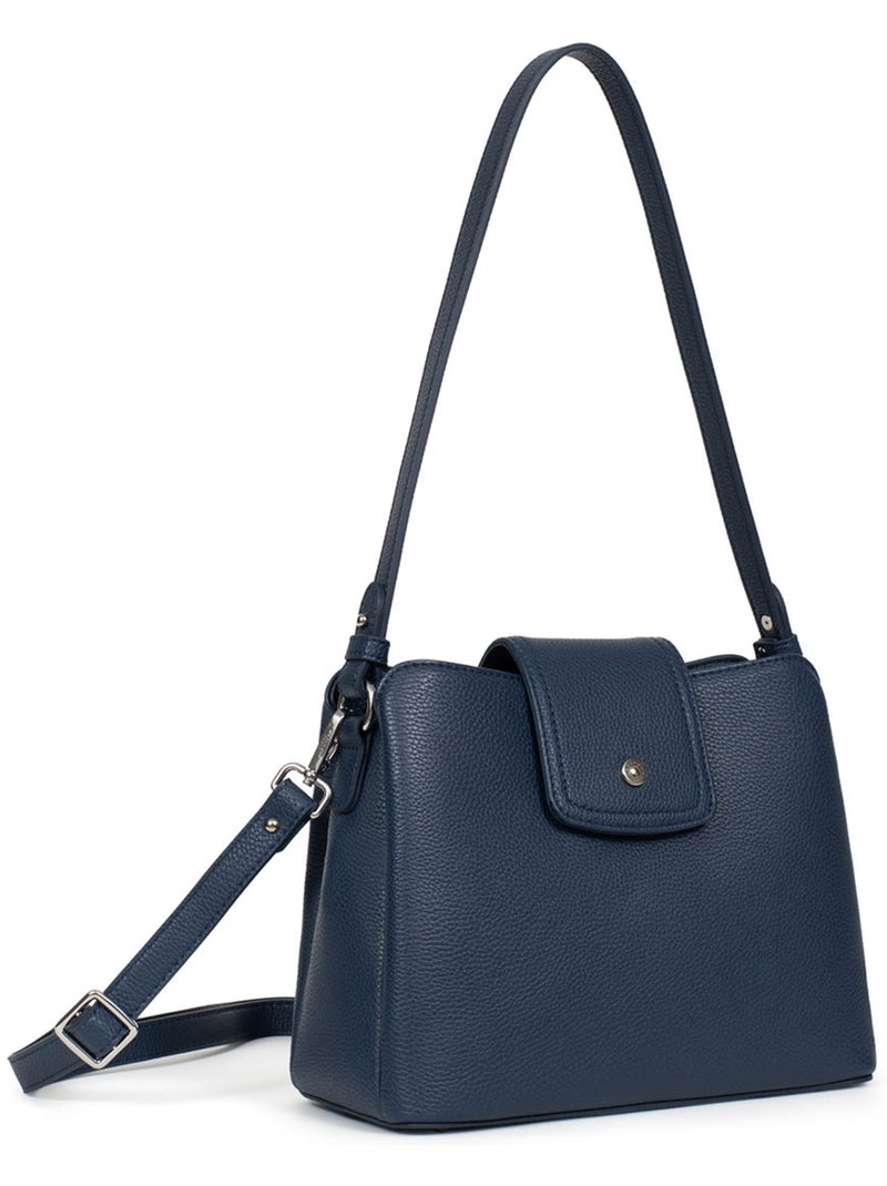Sac porté épaule 1 anse MAYA Bleu marine - Kiabi