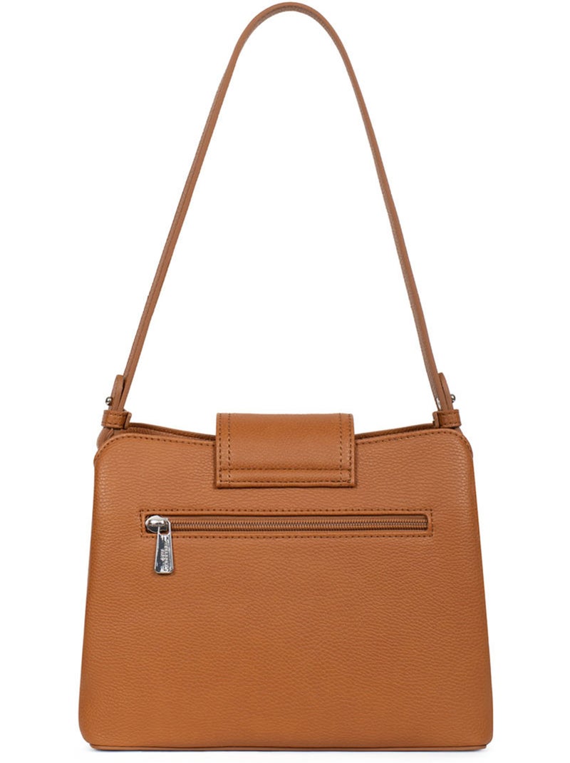 Sac porté épaule 1 anse MAYA Marron caramel - Kiabi