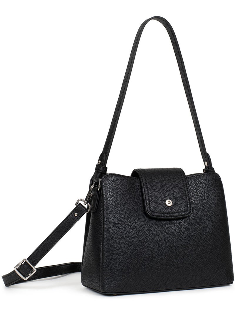 Sac porté épaule 1 anse MAYA Noir - Kiabi