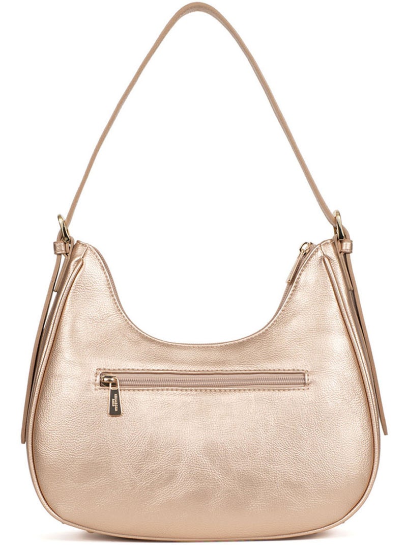 Sac porté épaule 1 anse moly hexagona Doré - Kiabi